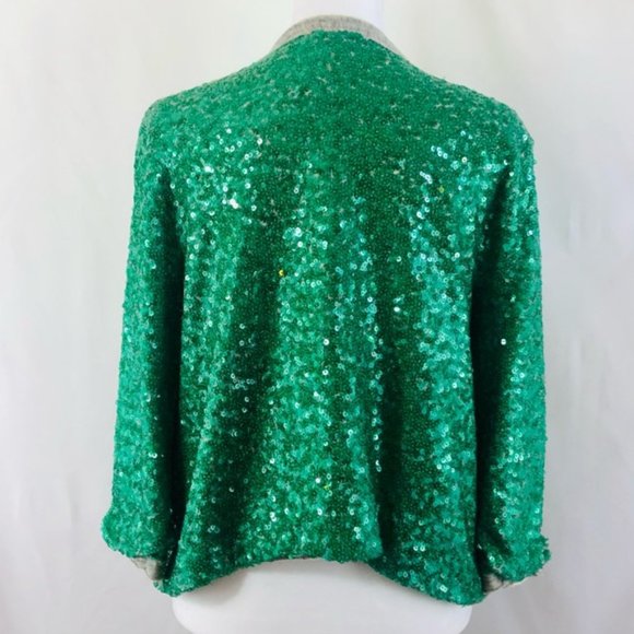 Calypso St. Barth Bruni Sequin Cardigan, Size XS - Picture 4 of 10